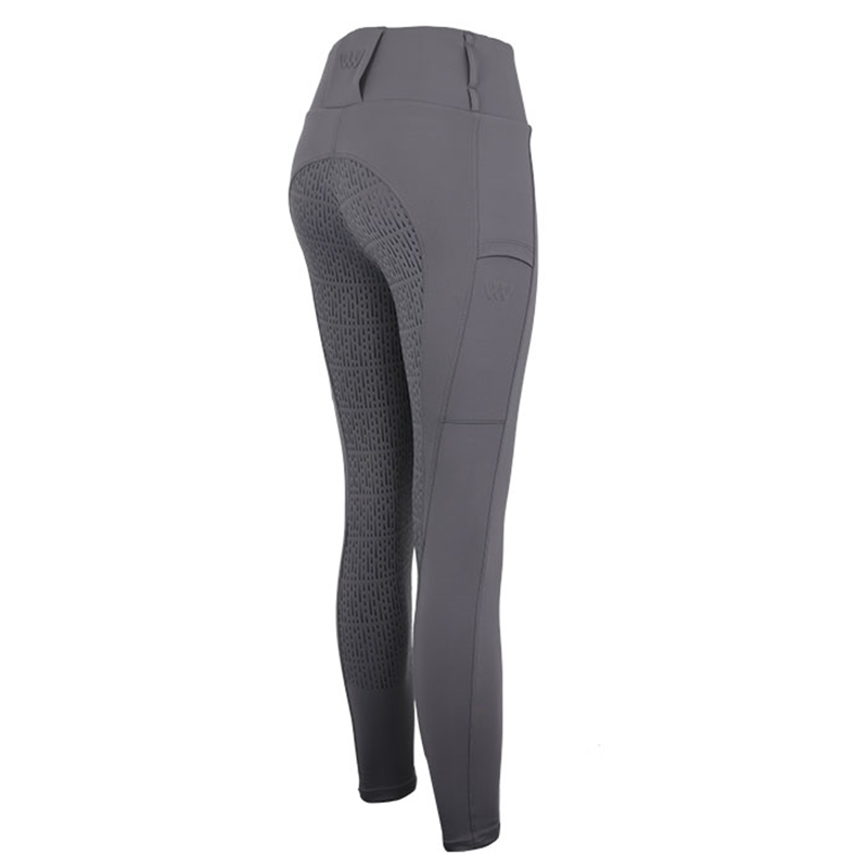 Woof Wear All Season Riding Tights - Full Seat - Dove-3